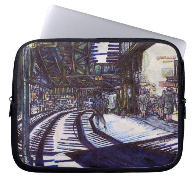 Klavierstühlen Laptopschutzhülle (Vorderseite)