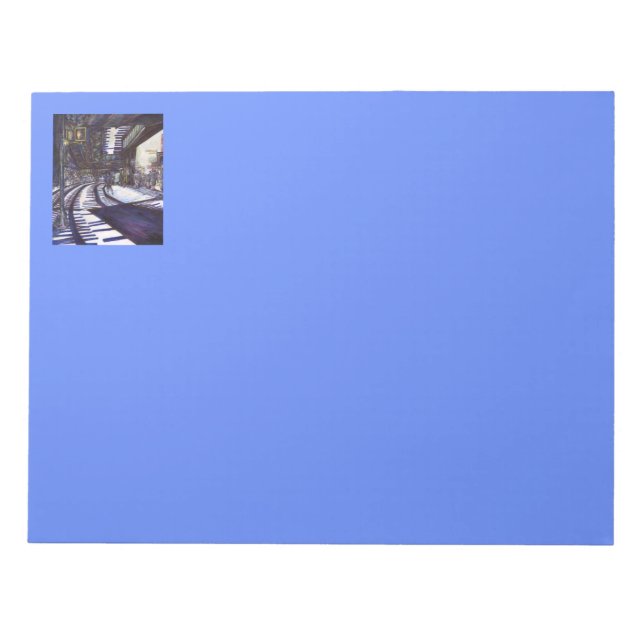 Klavierstühlen Notizblock (Vorderseite)