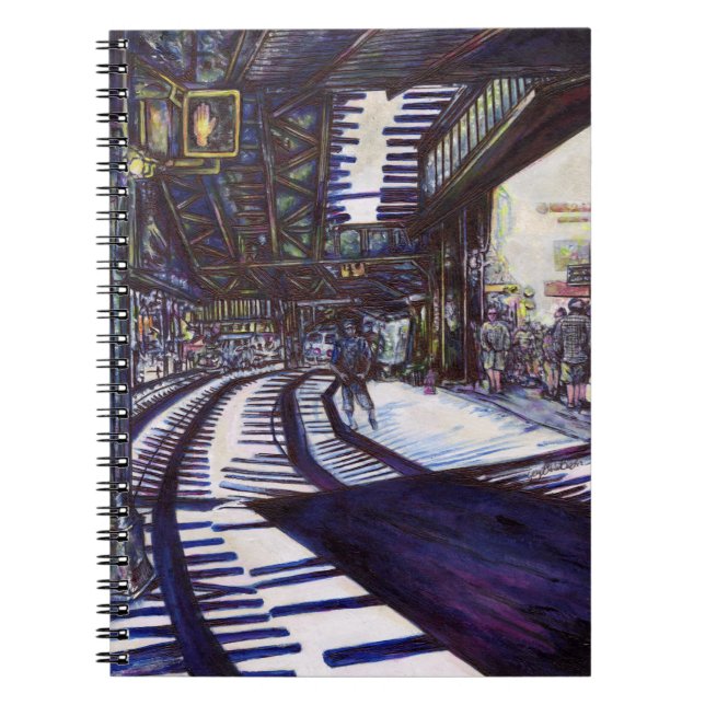 Klavierstühlen Notizblock (Vorderseite)