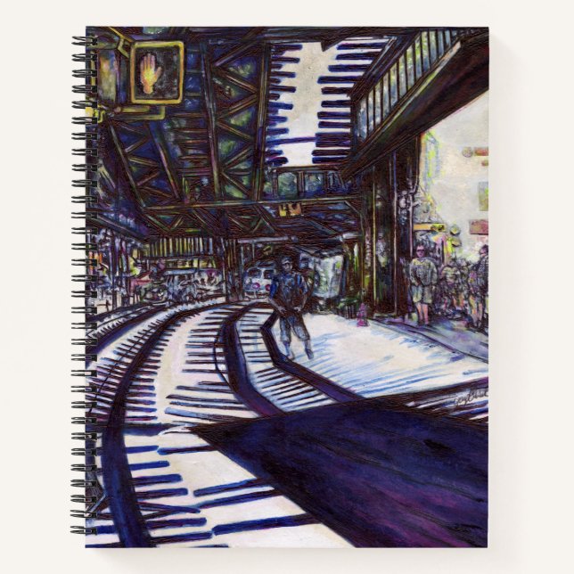 Klavierstühlen Notizbuch (Vorderseite)