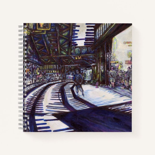 Klavierstühlen Notizbuch (Vorderseite)