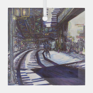 Klavierstühlen Ornament Aus Glas