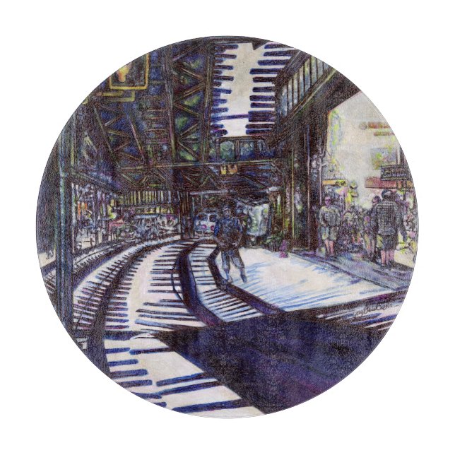 Klavierstühlen Schneidebrett (Vorderseite)