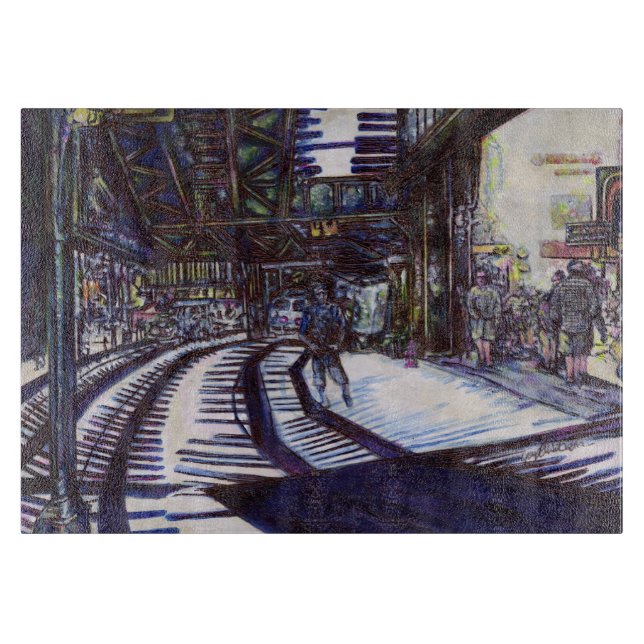 Klavierstühlen Schneidebrett (Vorderseite)