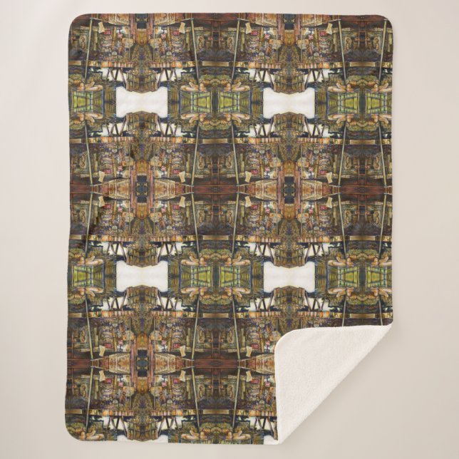 Klavierstühlen Sherpadecke (Vorderseite)