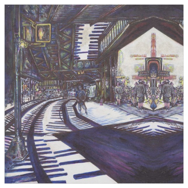 Klavierstühlen Stoff (Muster)