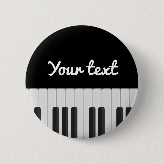 Klaviertastatur Button (Vorderseite)