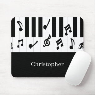 Klaviertastatur-Design Mousepad