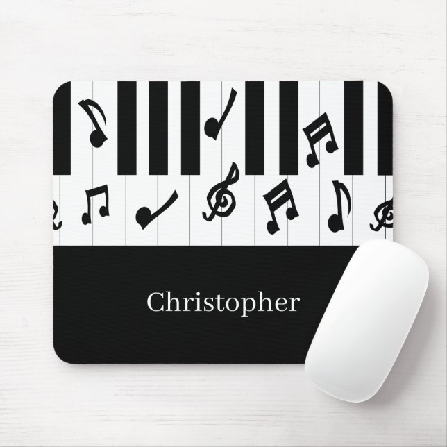 Klaviertastatur-Design Mousepad (Mit Mouse)
