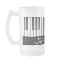 Klaviertastatur-Design-Tasse