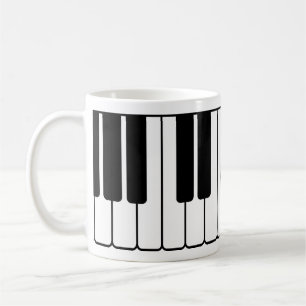 Klaviertastatur Musiker Geschenk Jumbo-Neuheiten-T Kaffeetasse