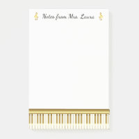 Klaviertastatur Musikinstrument Gold für Pianisten