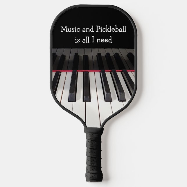 Klaviertastatur Pickleball Schläger (Vorderseite)