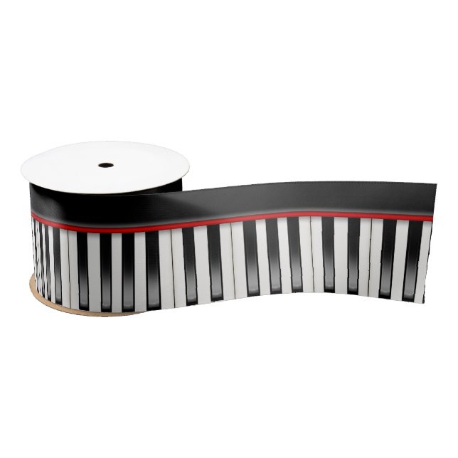 Klaviertastatur Satinband (Spule)