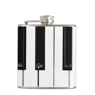 Klaviertasten Flachmann