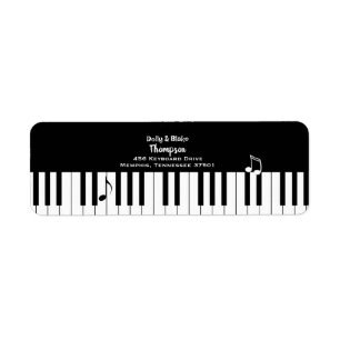 Klaviertasten Keyboard-Rücksendeadresse