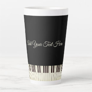Klaviertasten Klavier Milchtasse
