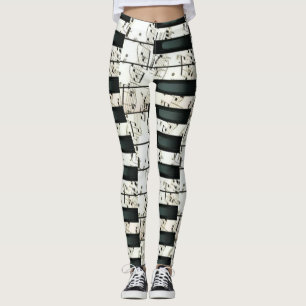 Klaviertasten Leggings