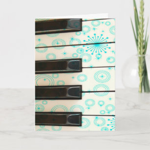 Klaviertasten mit Aquakulturkreisen Karte