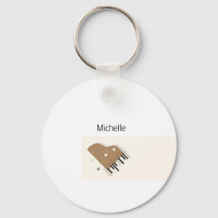 Klaviertasten-Schlüsselanhänger für Kinder, Pianis Schlüsselanhänger