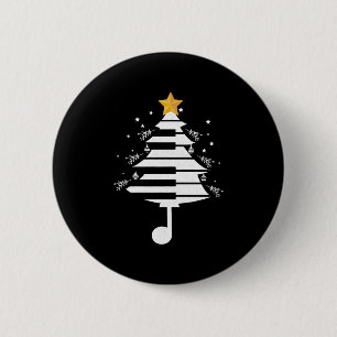 Klavierweihnachtsbaum Klaviermusik - Geschenk für Button