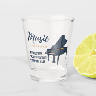 Klavierziffer, Musikliebhaber Schnapsglas