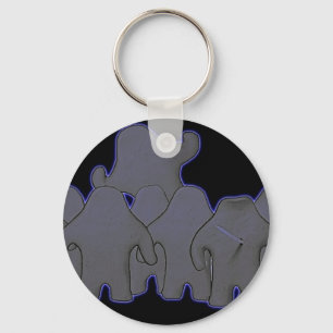 Klay World Dark Glows Schlüsselanhänger