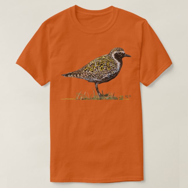 Klea Pacific Golden Plover T-Shirt (Design vorne)
