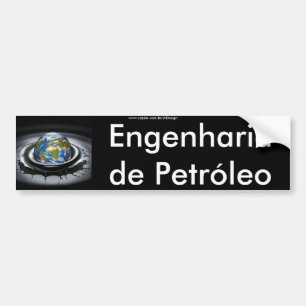 Klebe Technik des Erdöls Autoaufkleber