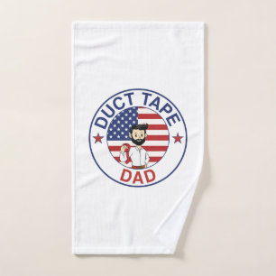 Klebeband-Papa - Handtuch