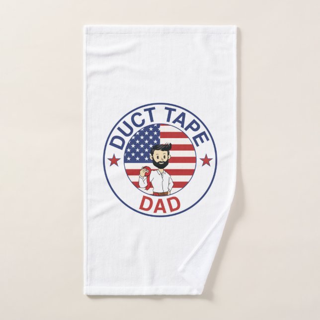 Klebeband-Papa - Handtuch (Handtuch)
