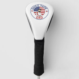 Klebeband-Vater - Golfkopfabdeckung Golf Headcover