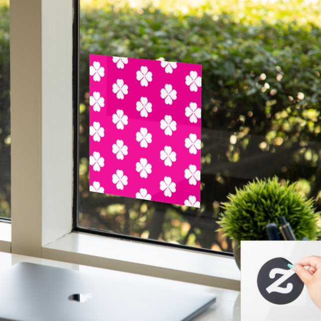 Kleben mit Clover-Geschmack Fensteraufkleber (Büro)