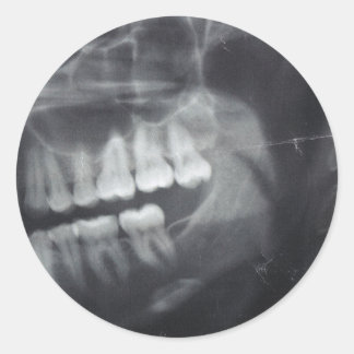 Kleber Runder Aufkleber