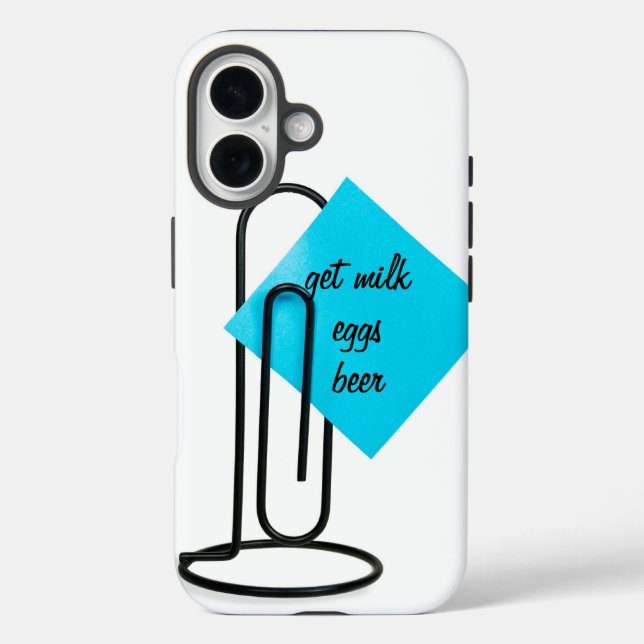 Klebezettel Case-Mate iPhone Hülle (Rückseite)