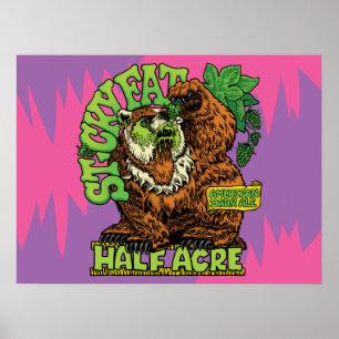 Klebriges fettes amerikanisches dunkles Ale Poster