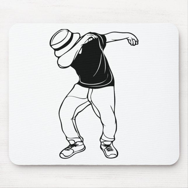 Klecks-Tanz Mousepad (Vorne)