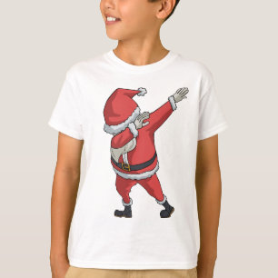 Klecks-Weihnachtsmann-T - Shirt-lustiges T-Shirt