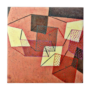 Klee - abgespeckte Flächen (1930) Fliese