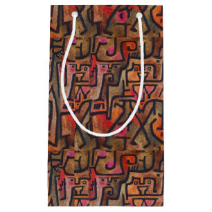 Klee Abstrakt Forest Expressionist Modern Art Kleine Geschenktüte