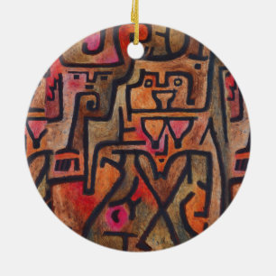 Klee Abstrakter Wald Expressionist Moderne Kunst Keramik Ornament