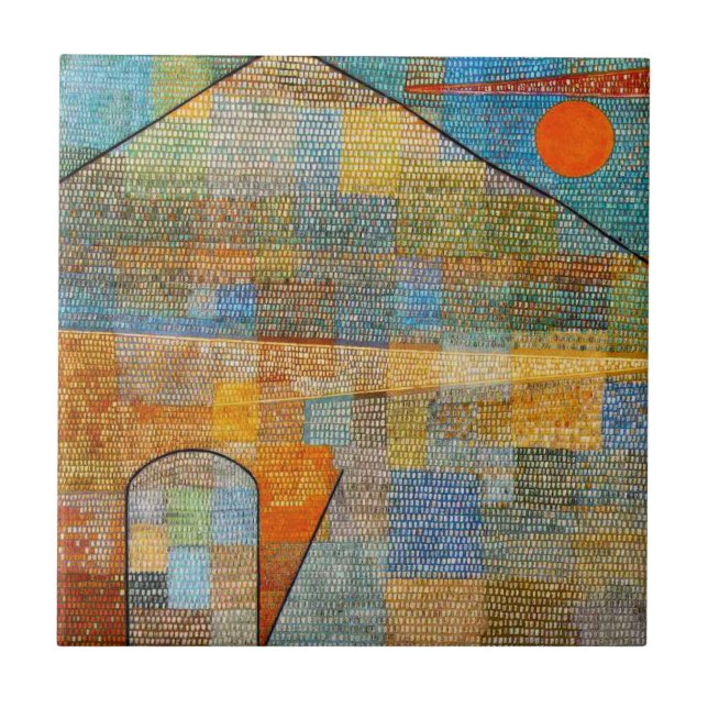 Klee - Ad Parnassum Fliese (Vorderseite)