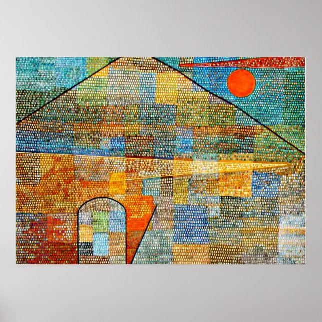 Klee - Ad Parnassus Poster (Vorne)