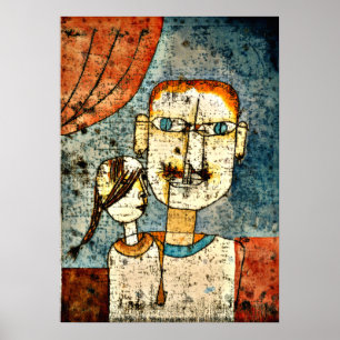 Klee - Adam und Little Eve Poster