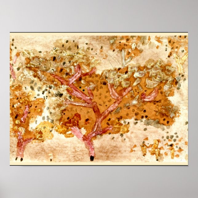 Klee - Alter Baum , 1931 Poster (Vorne)