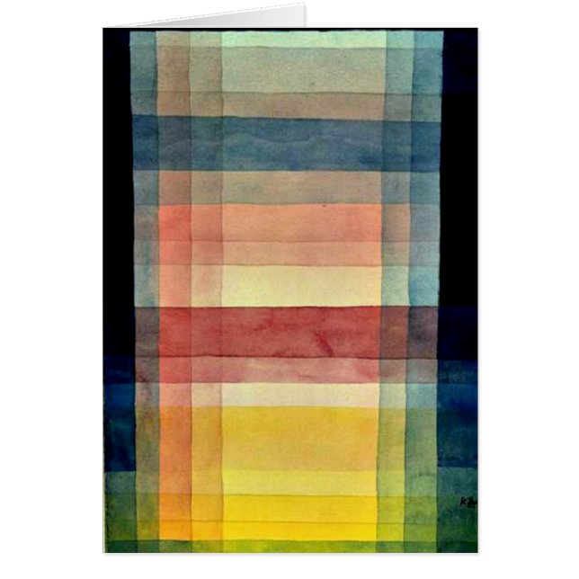 Klee - Architektur des Schlicht-1923 (Vorne)