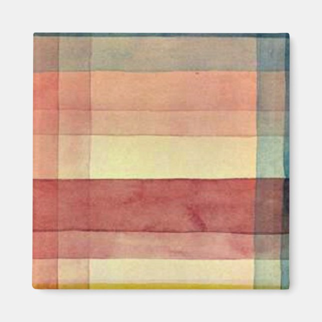 Klee - Architektur des Schlichten Magnet (Vorne)