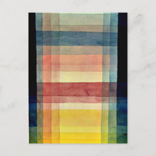 Klee - Architektur des Schlichten Postkarte