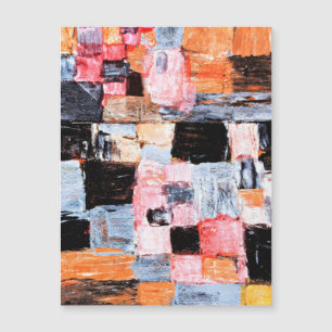 Klee - Aufstieg einer Stadt Magnetkarte