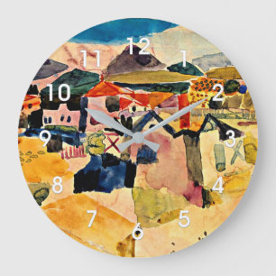 Klee - Aussicht auf Saint Germain Große Wanduhr